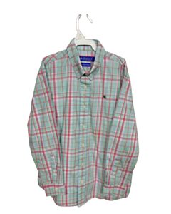 J. BAILEY  BLUE  PLAID  DRESS SHIRT