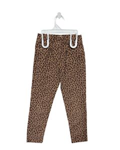 MINI BODEN BROWN CORDUROY PRINTED DESIGN PANTS