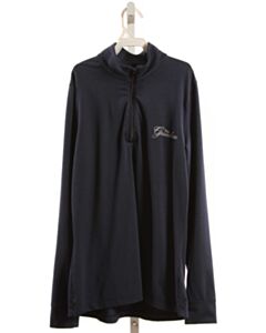 GREG NORMAN  NAVY  EMBROIDERED PULLOVER