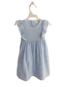 EDGEHILL COLLECTION  BLUE SWISS DOT   DRESS