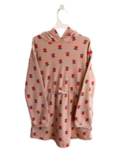 HANNA ANDERSSON PINK FLORAL KNIT DRESS