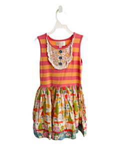 MATILDA JANE PINK STRIPED DRESS