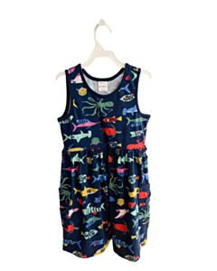 HANNA ANDERSSON BLUE KNIT DRESS