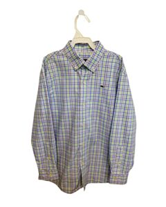 VINEYARD VINES  BLUE  PLAID  DRESS SHIRT