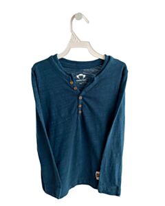 APPAMAN  BLUE    KNIT LS SHIRT