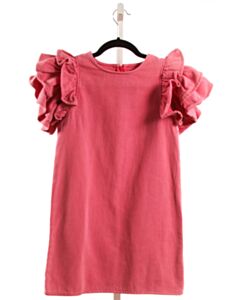 LOLA + THE BOYS PINK DENIM DRESS