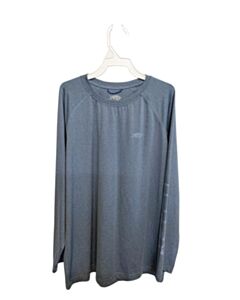 AFTCO BLUE KNIT LS SHIRT