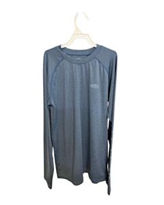 AFTCO  BLUE    KNIT LS SHIRT