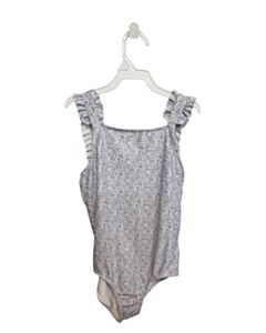 MINNOW  BLUE  FLORAL  1-PIECE SWIMSUIT