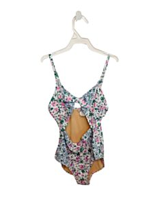 SHADE CRITTERS PINK FLORAL 1-PIECE SWIMSUIT