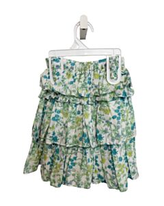 CREWCUTS  GREEN  FLORAL  SKIRT