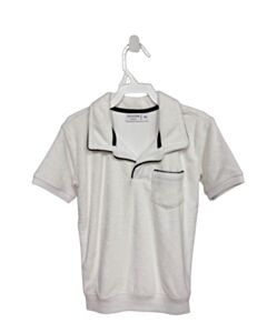 MINNOW WHITE TERRY CLOTH SHIRT-SS