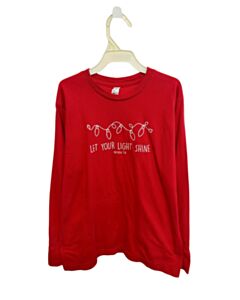 LIVE AND TELL RED T-SHIRT