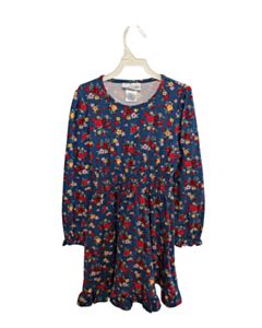 DIVA GIRL BLUE FLORAL KNIT DRESS
