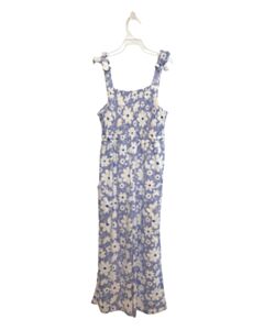 PAISLEY LANE  BLUE  FLORAL  ROMPER