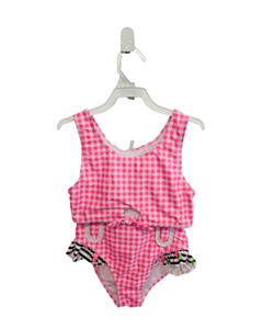 BTWEEN PINK GINGHAM 2-PIECE SWIMSUIT
