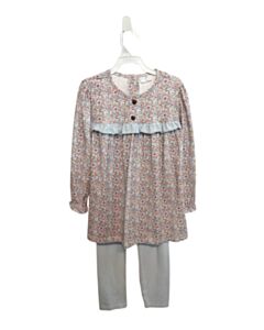 JUMPING JOLLT BLUE FLORAL 2-PIECE OUTFIT