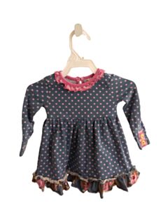 MATILDA JANE  BLUE  POLKA DOT  KNIT DRESS