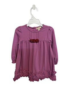 MATILDA JANE PURPLE KNIT DRESS WITH RUFFLE