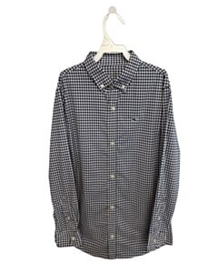 VINEYARD VINES  BLUE  GINGHAM  DRESS SHIRT