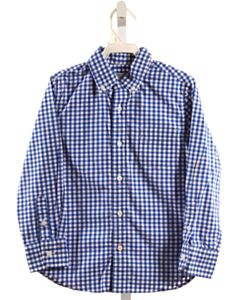 CREWCUTS  BLUE  GINGHAM  DRESS SHIRT