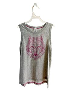 IVIVVA GRAY SLEEVELESS SHIRT