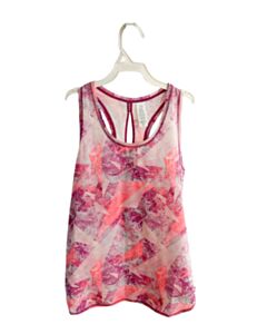 IVIVVA  PINK   PRINTED DESIGN SLEEVELESS SHIRT