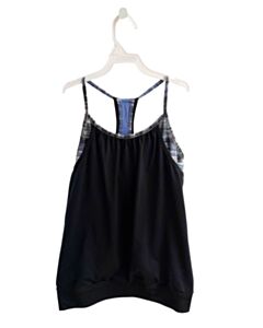 IVIVVA BLACK SLEEVELESS SHIRT