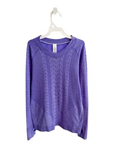 IVIVVA  PURPLE    KNIT LS SHIRT