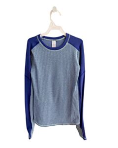 IVIVVA  BLUE    KNIT LS SHIRT