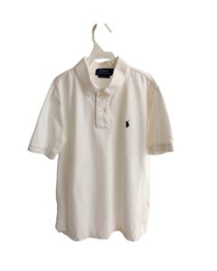 POLO BY RALPH LAUREN  WHITE PIQUE   DRESS SHIRT
