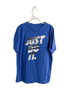 NIKE  BLUE   PRINTED DESIGN T-SHIRT
