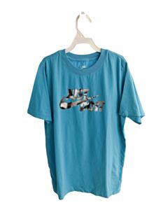 NIKE  BLUE   PRINTED DESIGN T-SHIRT