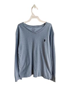 POLO BY RALPH LAUREN  LT BLUE    KNIT LS SHIRT
