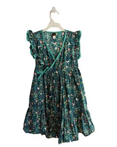 TEA GREEN FLORAL DRESS