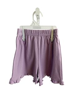 LUIGI PURPLE POLKA DOT SHORTS WITH RUFFLE