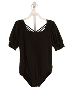 CHEEKY PLUM  BLACK    LEOTARD