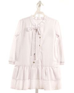 HANNAH KATE  WHITE SWISS DOT  DRESS