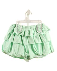HANNAH KATE  GREEN KNIT STRIPED  SHORTS