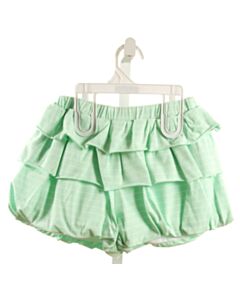 HANNAH KATE  GREEN KNIT STRIPED  SHORTS