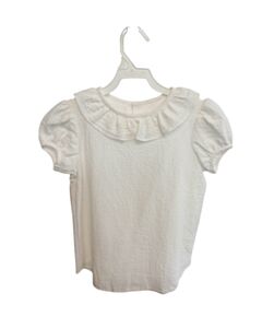 HANNAH KATE WHITE SEERSUCKER SHIRT-SS