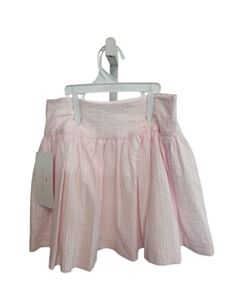 HANNAH KATE  PINK SEERSUCKER STRIPED  SKIRT