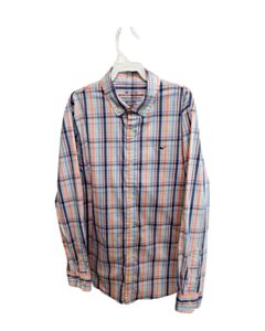 VINEYARD VINES  BLUE  PLAID  DRESS SHIRT