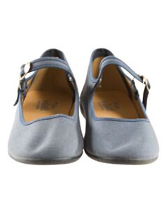 MODA INFANTIL BLUE DRESS SHOES *SIZE 35 EQUIVALENT TO A SIZE 3.5 *EUC SIZE CHILD 3.5