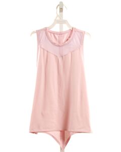 LUCKY IN LOVE  LT PINK    KNIT TANK