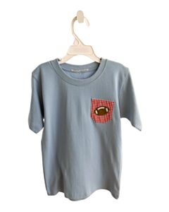 NO TAG  BLUE    KNIT SS SHIRT