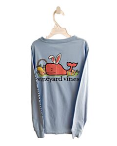 VINEYARD VINES BLUE PRINTED DESIGN T-SHIRT