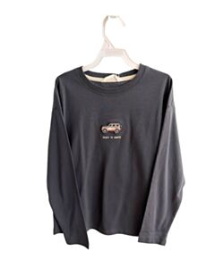 MANGO BLUE KNIT LS SHIRT
