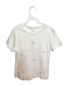 ZARA CREAM KNIT SS SHIRT