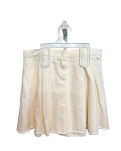 IL GUFO  CREAM DENIM   SKIRT